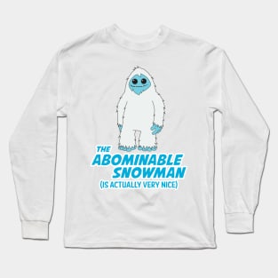 The Abominable Snowman Long Sleeve T-Shirt